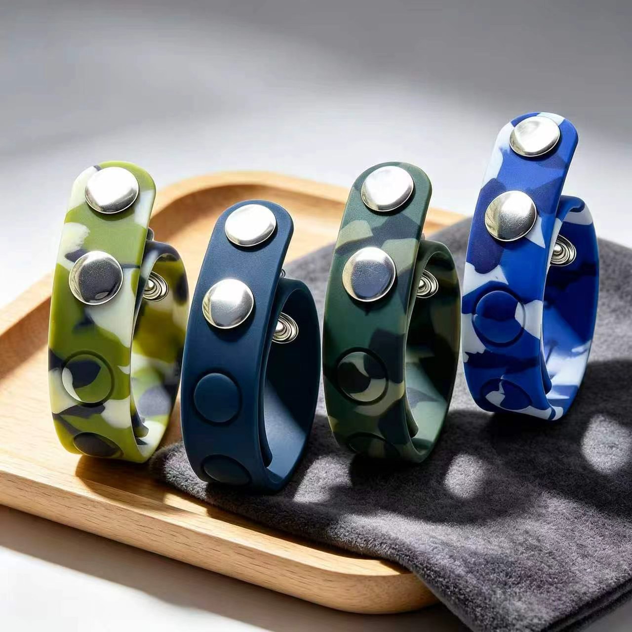 Adjustable Silicone Locking Delay Ring for Men, Manual Tension Control, Light Green — detail image 2