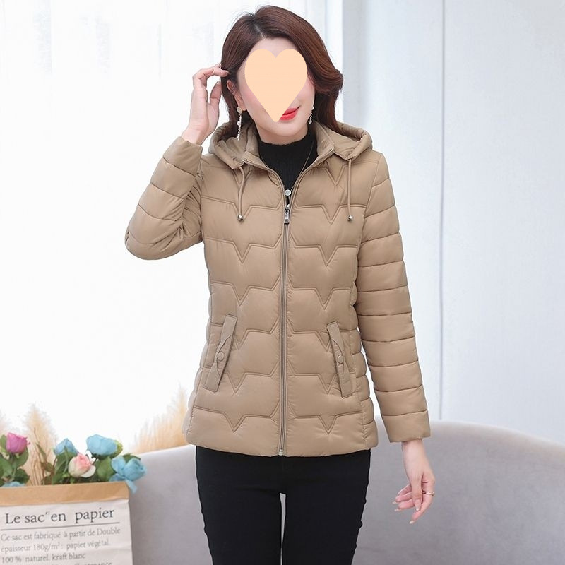 新款棉服女短款加厚带帽棉衣轻薄韩版收腰显瘦小棉袄大码冬季外套