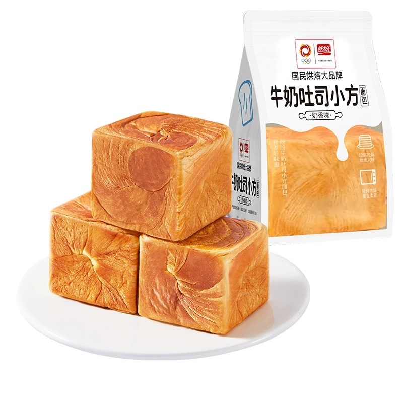 盼盼牛奶吐司小方面包独立包装早餐面包代餐夜宵休闲零食点心|undefined