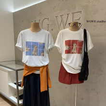 WGWE2026�ļ���ϵ����翨ͨè��ӡ����������Բ�����T��ŮW9785