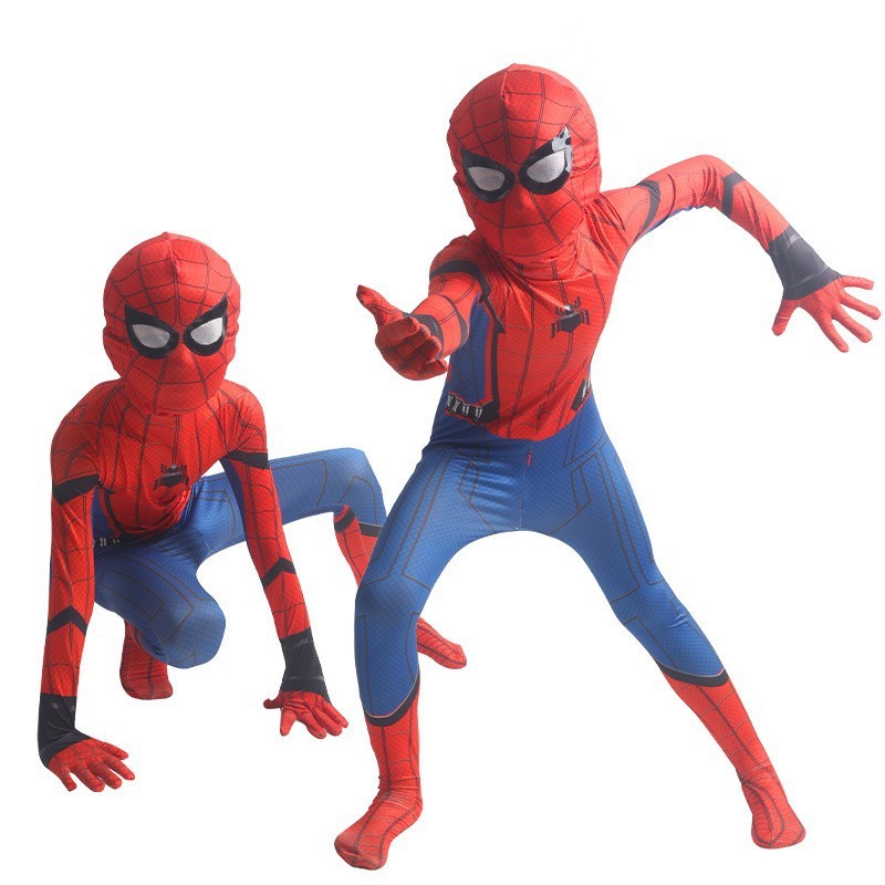 スパイダーマン ワンピース タイトスーツ ハロウィン コスプレ衣装 大人 子供用 ワンピーススーツ 衣装 コスチューム|undefined
