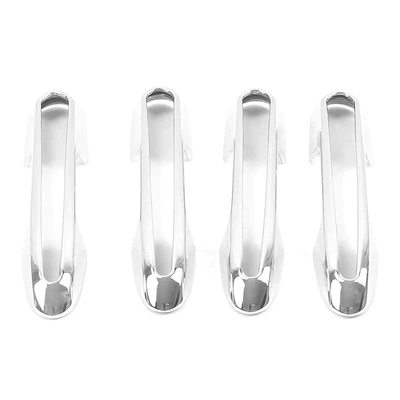 Door Bowl Handle Anti-Scratch – Other Automotive Exterior Supplies - handlet-hollow-out-electroplated-silver