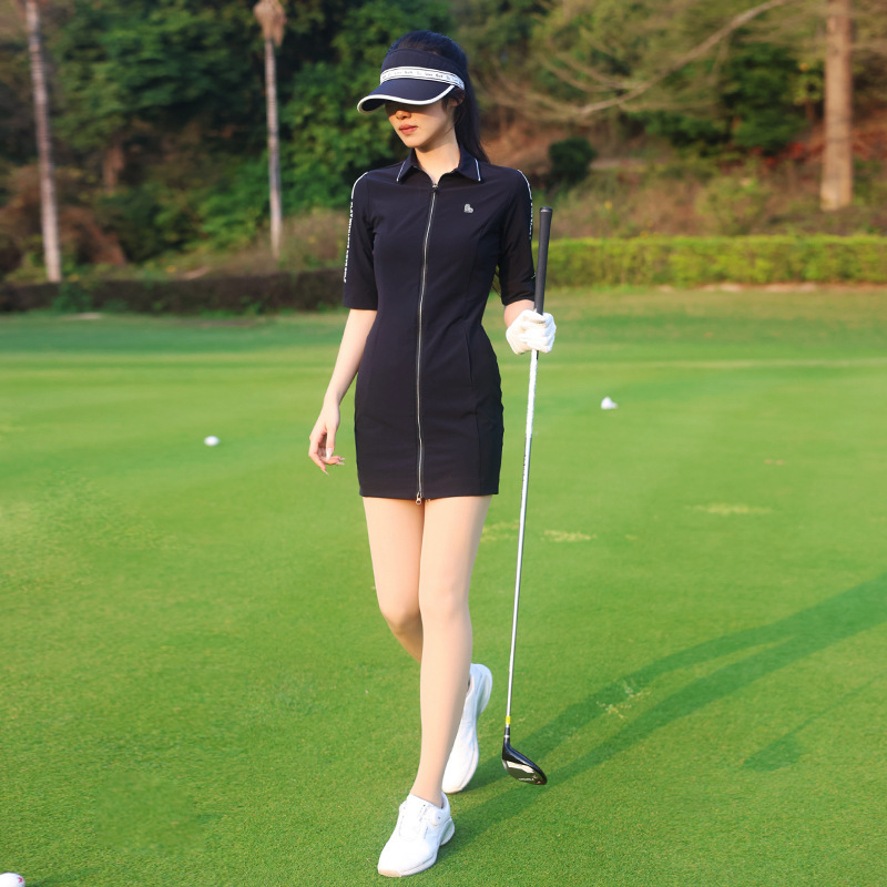 Golf Skirt Women's High-Waist Hip-Hugging Dress Quick-Drying Breathable Sports Skirt Daily Commuting Business Women's Skirt