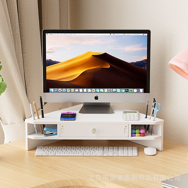 Cross-Border Computer Elevated Stand Desktop Computer Screen Corner Stand Office Corner Keyboard Storage Rack Cross-Border Computer Elevated Stand Desktop Computer Screen Corner Stand Office Corner Keyboard Storage Rack