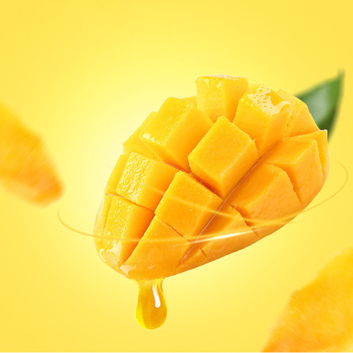 Baicao flavor dried mango 60g dried fruit candied snacks wholesale box size 130 bags super cost-effective