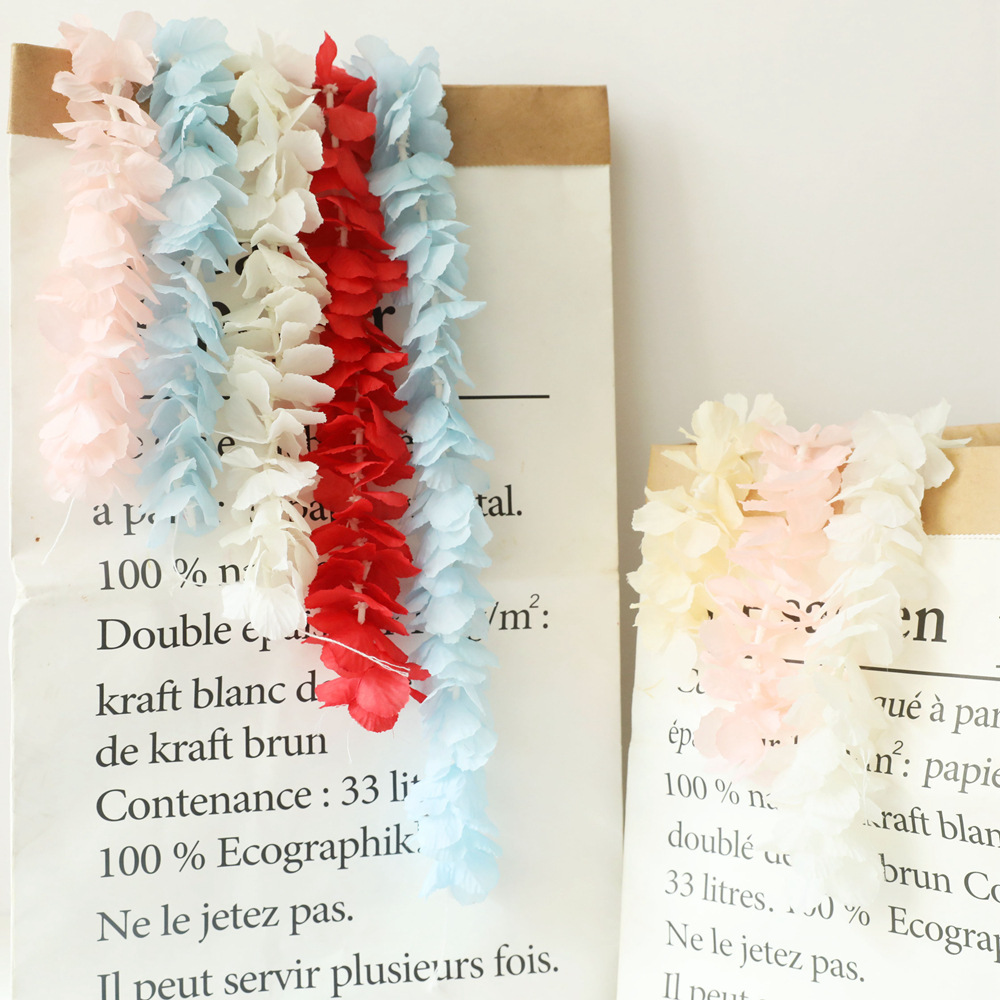 Orchid String Decoration Manufacturer Wedding and Celebration Supplier Artificial Flowers Fake Plants Greenery Wholesale Craftsmanship INS Style Cross-border MW29900