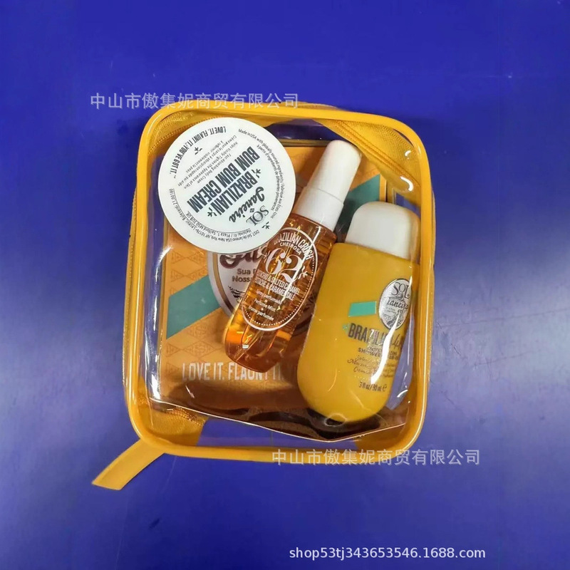 跨境SOL DEJaneiro里约之夏身体乳沐浴露发喷 巴西屁屁霜旅行套装|undefined