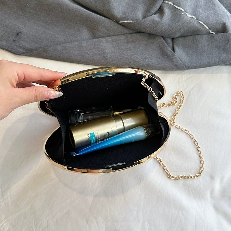 Акриловая коробка, модная цепочка на цепи, сумка- Phone bag, кошелек, городской стиль, сумка для еды