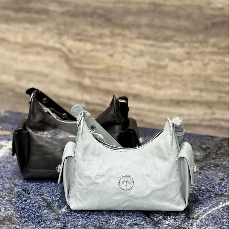 Arrow 2026 new model toast hobo bag mini genuine leather commuter underarm bag handbag shoulder bag versatile crossbody bag Arrow 2026 new model toast hobo bag mini genuine leather commuter underarm bag handbag shoulder bag versatile crossbody bag