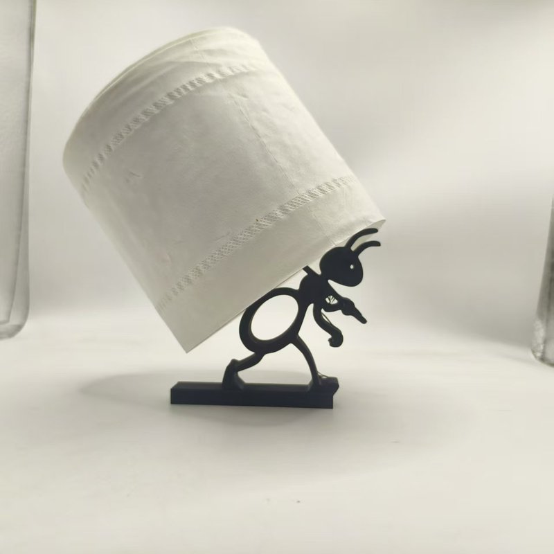 跨境爆品 Ant paper roll holder 蚂蚁卷纸架有趣的浴室卷纸摆件|undefined
