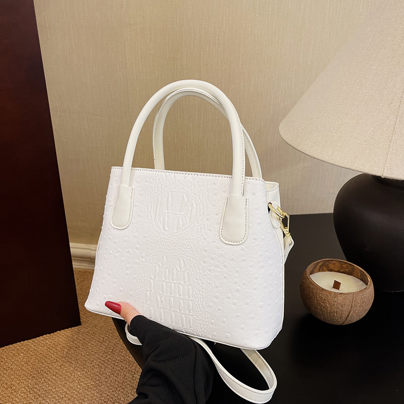 2024 New Fashion Crocodile Pattern Women's High Grade Handbag Single Shoulder Crossbody Bag BA_voghion.com