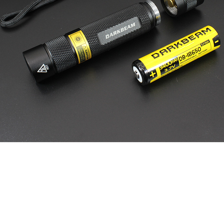 365 UV lamp flashlight outdoor night search ore banknote detection cat moss fluorescent agent detection lamp manufacturers