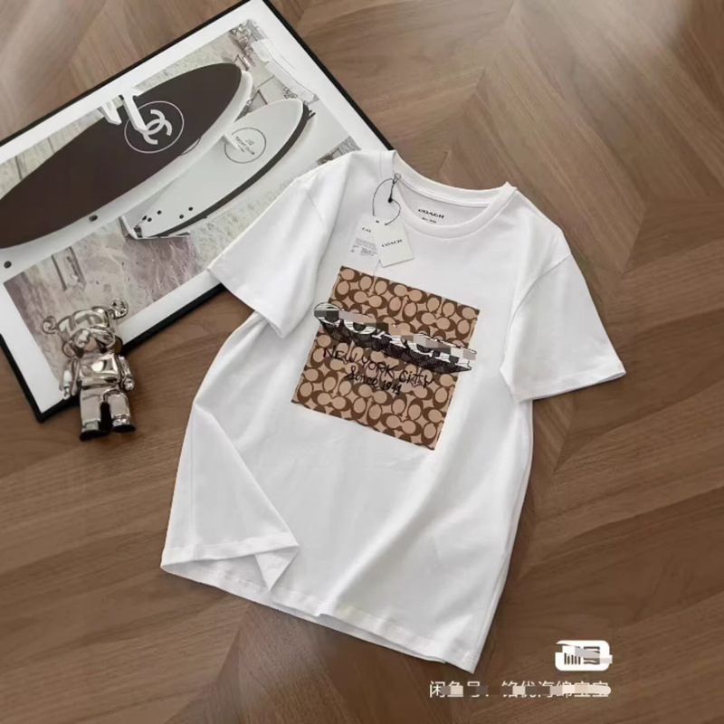 Cross-Border Cl Unisex Classic Couple's Outdoor Printed Sports Short Sleeve T-Shirt Simple Casual Fashion Versatile Cross-Border Cl Unisex Classic Couple's Outdoor Printed Sports Short Sleeve T-Shirt Simple Casual Fashion Versatile