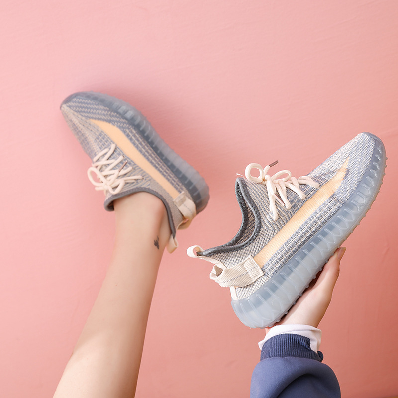 Popcorn zapatos de coco de fondo suave muy popular transpirable zapatos de correr para las mujeres primavera nueva zapatilla casual Mujer