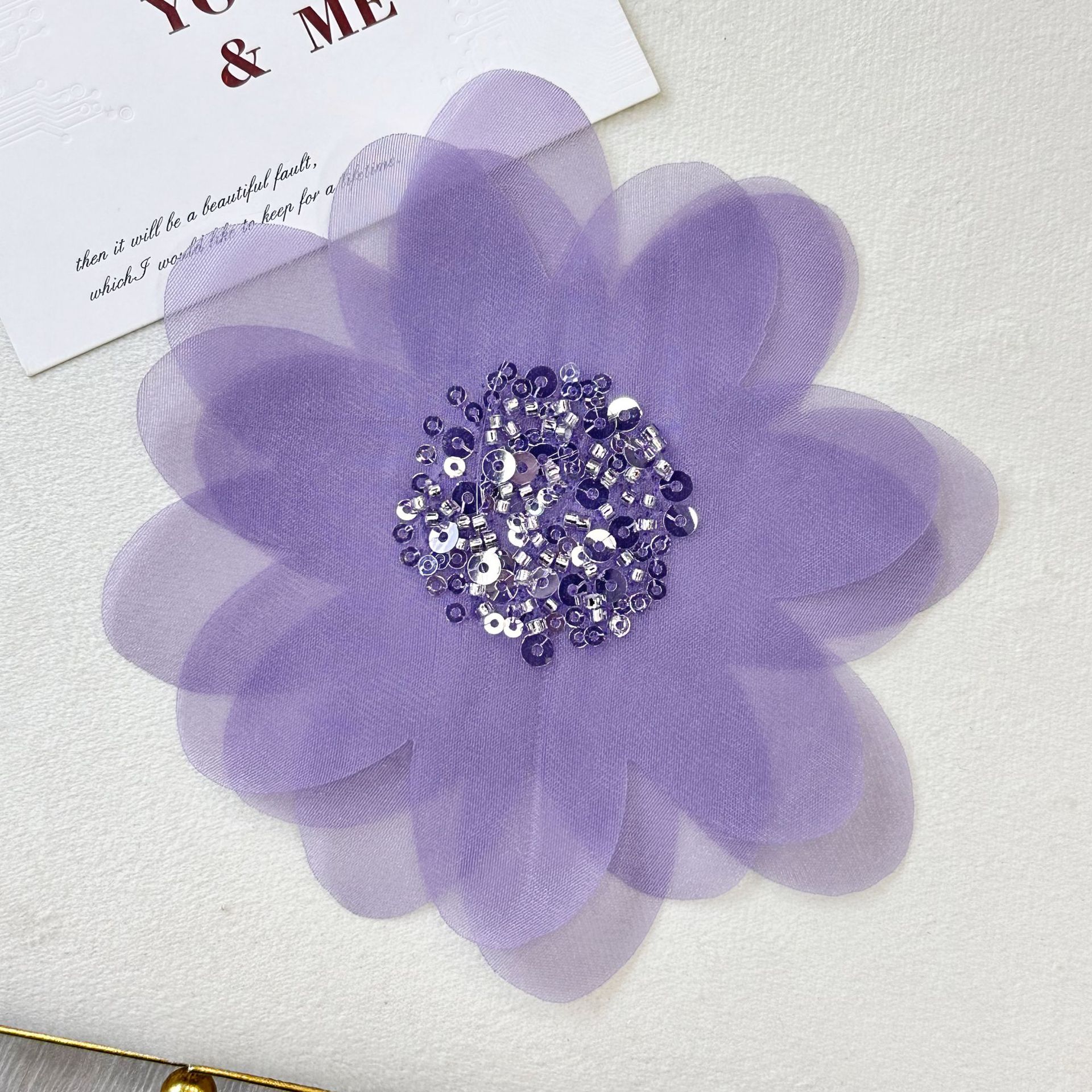 Decoración de flores DIY hecha a mano vestido de boda joyas decoración de flores de pecho multicolores ropa infantil vestido zapatos accesorios sombreros