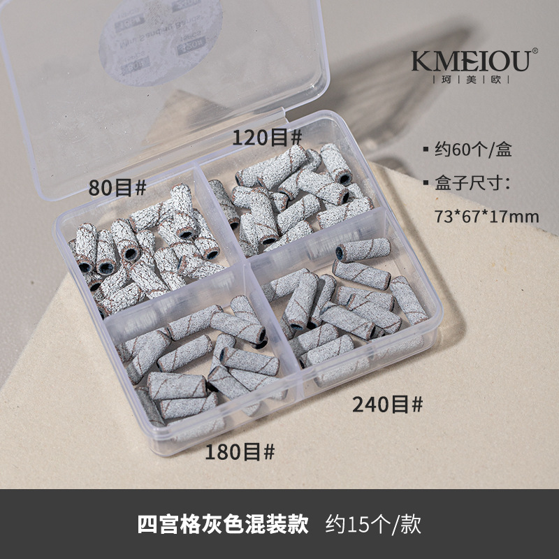 Mini anillo de arena para uñas