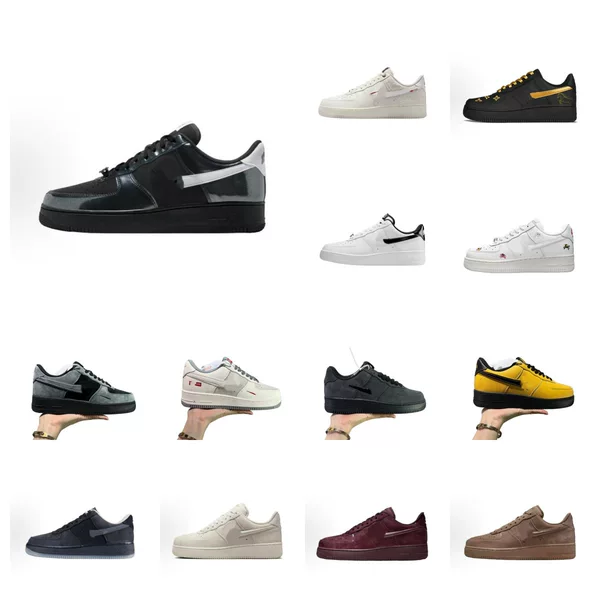 Cross-Border High-Quality Aar Force1 Non-Slip, Fashionable, Breathable, Versatile, Classic Low-Top Sneakers for Men and Women