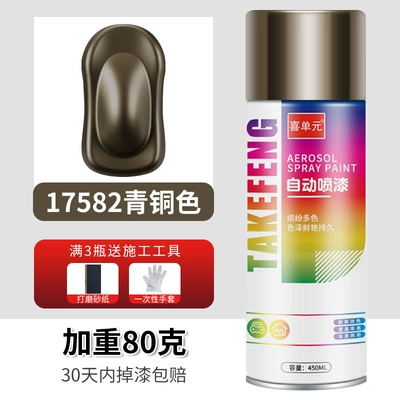 Avtomobil boyası – Black and White Paint Cans - bronze-450ml-bottle-spray-paint