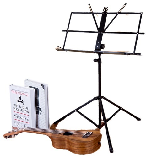 Small guitar music stand small music stand lift folding music stand travel guitar portable musical instrument with guitar accessories