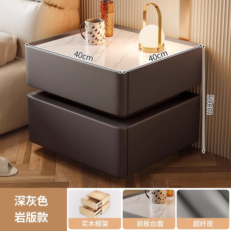 Mesa de cabezal de cama inteligente lujosa luj