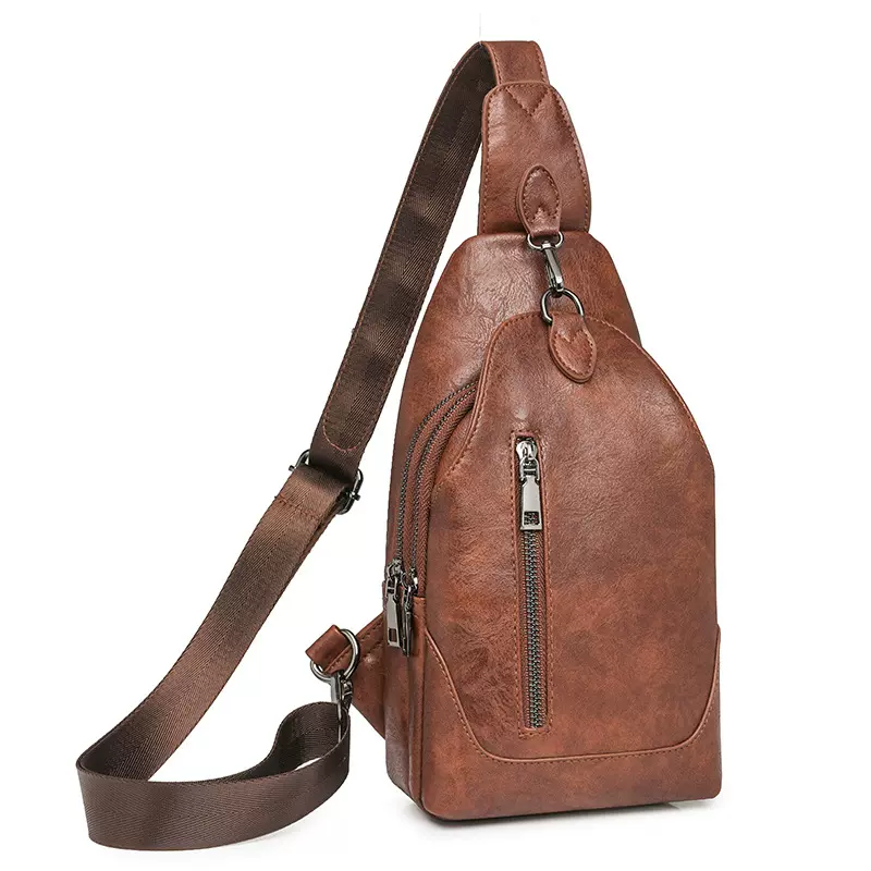 跨境爆款女包PU包包斜挎包春季女士百搭复古胸包腰包一件代发批发