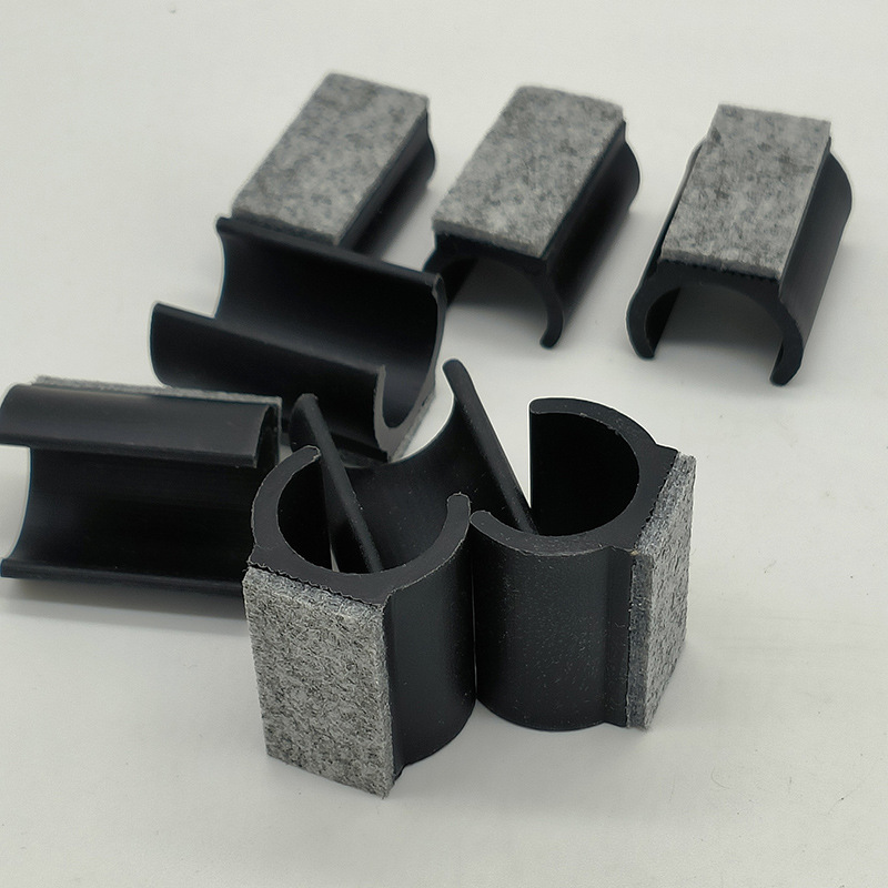 Fieltro de lana Almohadilla de pie en forma de U abierta Silla de arco almohadilla protectora silenciosa Silla de patín resistente al desgaste almohadilla protectora de muebles antideslizante