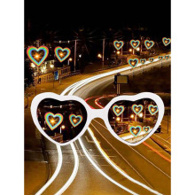 H 40914 Love Light Effect Glasses ���ğ�����Ч���R�羳��