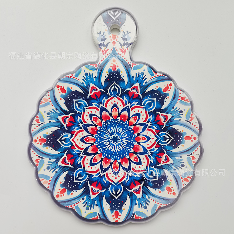 Amazon Mandala American Heat Transfer Kitchen Insulated Table Mat Washable Oven Mittsing Hanging Pot Mat