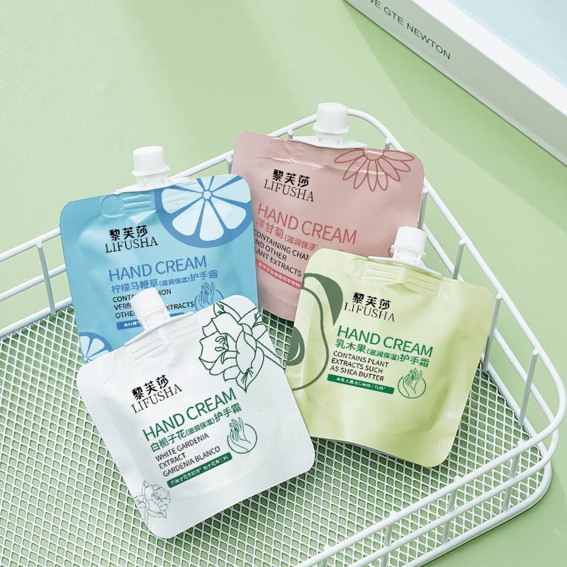 黎芙莎白栀子花香味护手霜补水保湿滋润紧致防干裂护手霜便携式
