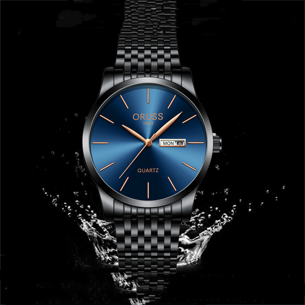 TikTok populäre einfache und elegante Herrenuhr modisch wasserdicht original direkte Lieferung Stahlband Uhr
