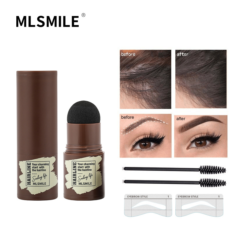 Hairline eyebrow powder stick cross border explosive hairline eyebrow powder filling forehead shadow sweat proof eyebrow pencil wholesale