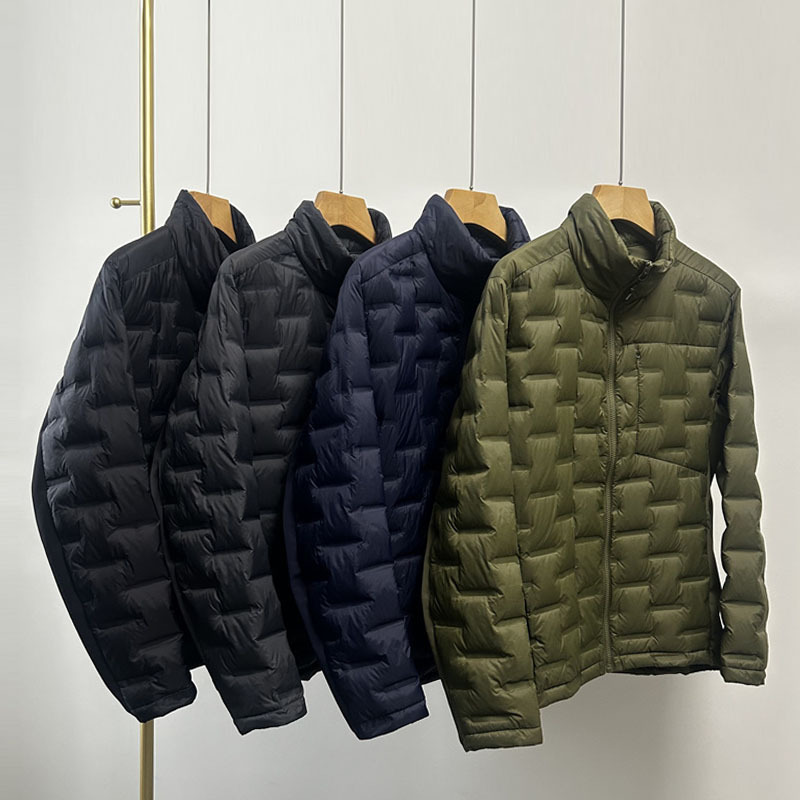 Mao Yan 2025 Autumn/Winter New Lightweight down Jacket for Men, Versatile Thin Warm Commuter Portable Plus Size Thermal Coat