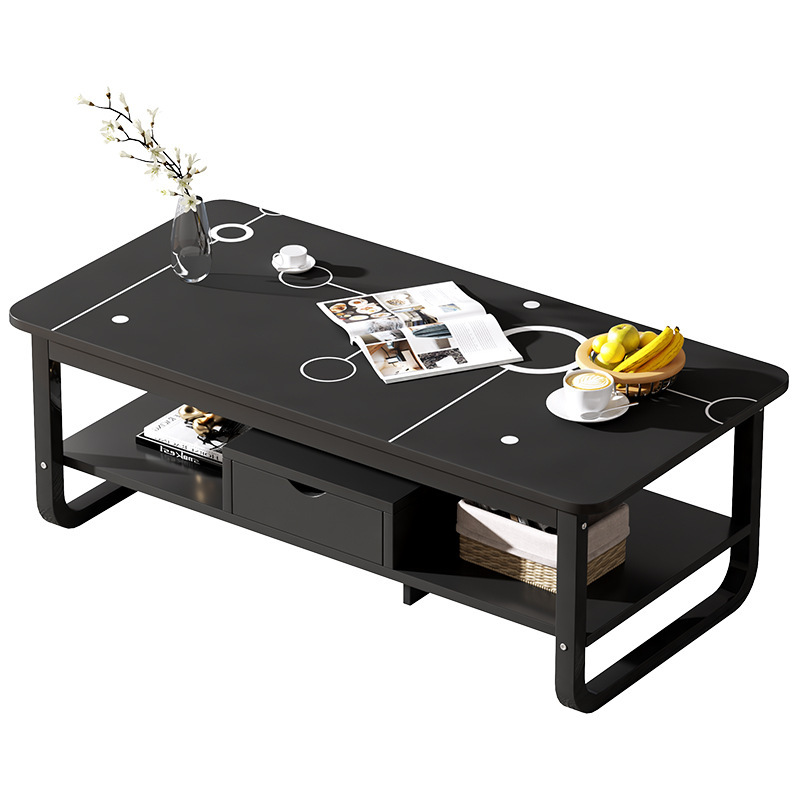 Mesa de café hogar sala de estar minimalista pequeña mesa de té simple pequeño apartamento moderno minimalista balcón sofá lado Luz de lujo mesa pequeña