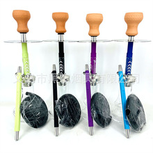 未来铝合金amotion单管阿拉伯水烟 水烟壶配件水烟玻璃水烟壶hook