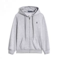 Zip-Up Grey - Black Logo