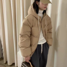 现货 2024冬季新韩国东大门GA*RIELLE连帽新国标90鸭绒羽绒服外套