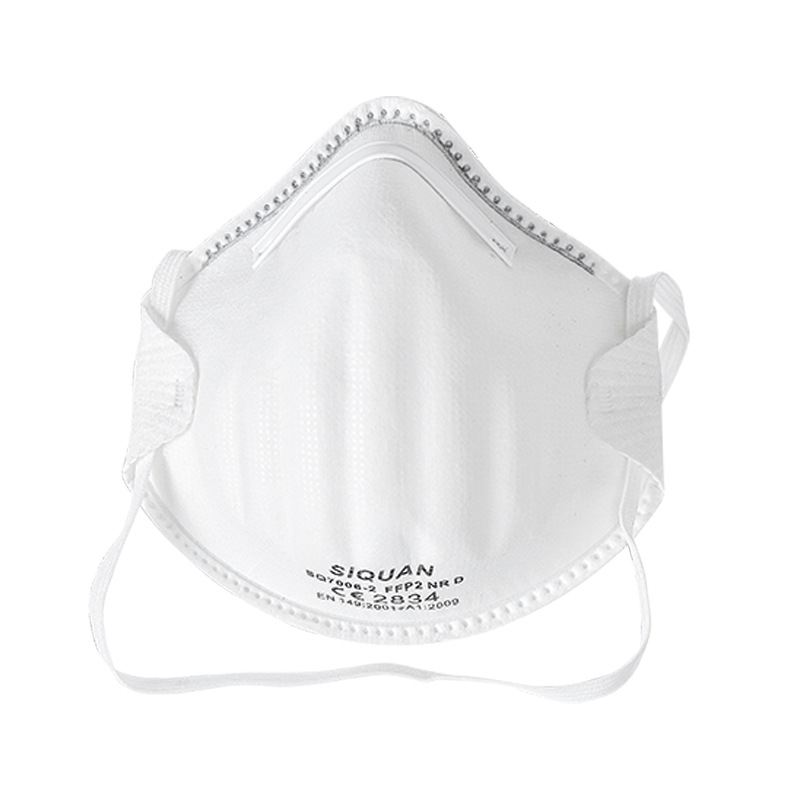 批发厂家直销欧规FFP2杯型头戴式四/五层熔喷布无纺布口罩