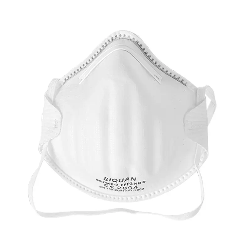 批发厂家直销欧规FFP2杯型头戴式四/五层熔喷布无纺布口罩