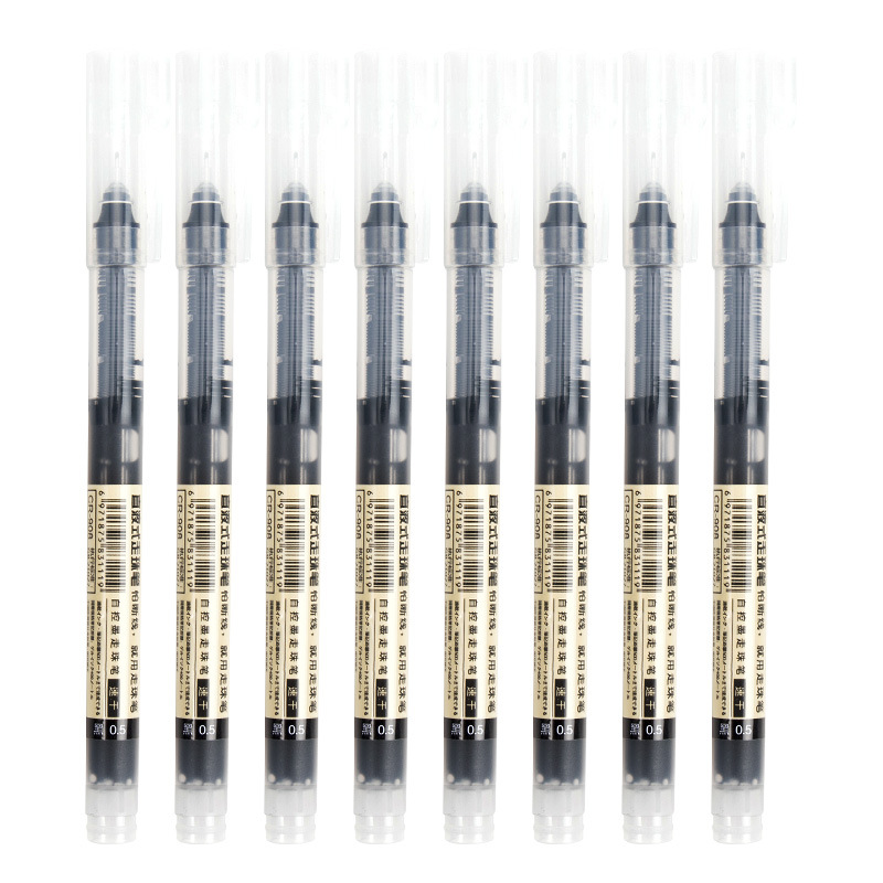 Rollerball quick dry black capacious rollerball pen