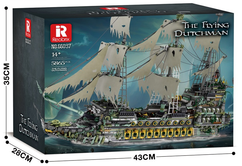 Transfronterizo 66010 - 66039 Royal Sunshine barco pirata bloque de construcción puzzle hombre y mujer ensamblar juguetes modelo de bloque