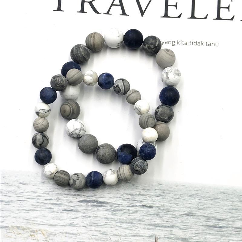 Cosmic Wind Original Planet Stone Star Niche Design Couple Bracelet Boys Hand Beaded Jewelry Gift