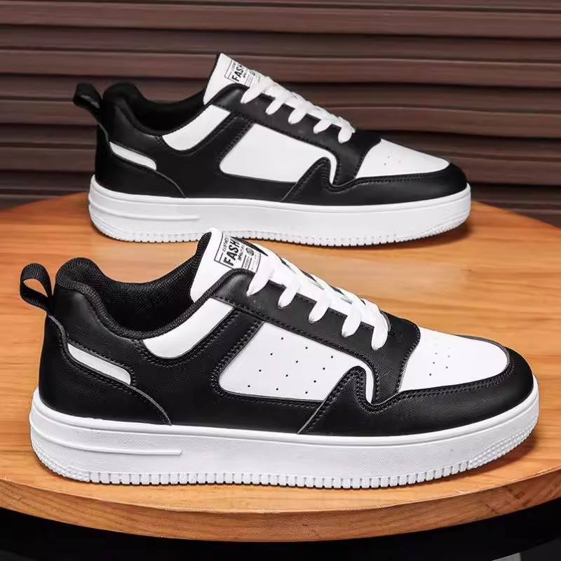 Zapatos de primavera para hombres, nuevos zapatos blancos transpirables, estudiantes masculinos, zapatos deportivos de plataforma de todo fósforo de tendencia coreana, zapatillas de deporte casuales
