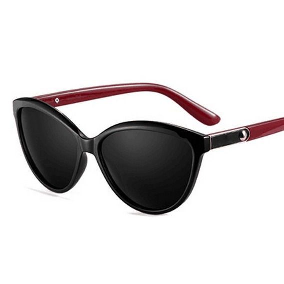 新款墨镜女潮圆脸个性镶皮偏光太阳眼镜复古太阳镜防紫外线8632