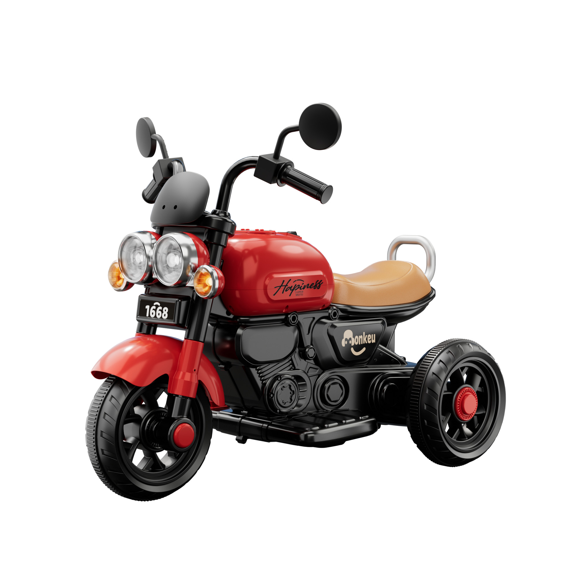 motocicleta eléctrica para niños, tricicletas para niños, niños y niñas, coche de batería para niños, coche de juguete de control remoto recargable image 5