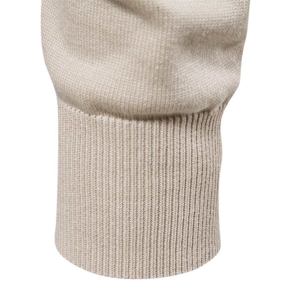 Jersey de los hombres jóvenes suéter casual cuello redondo