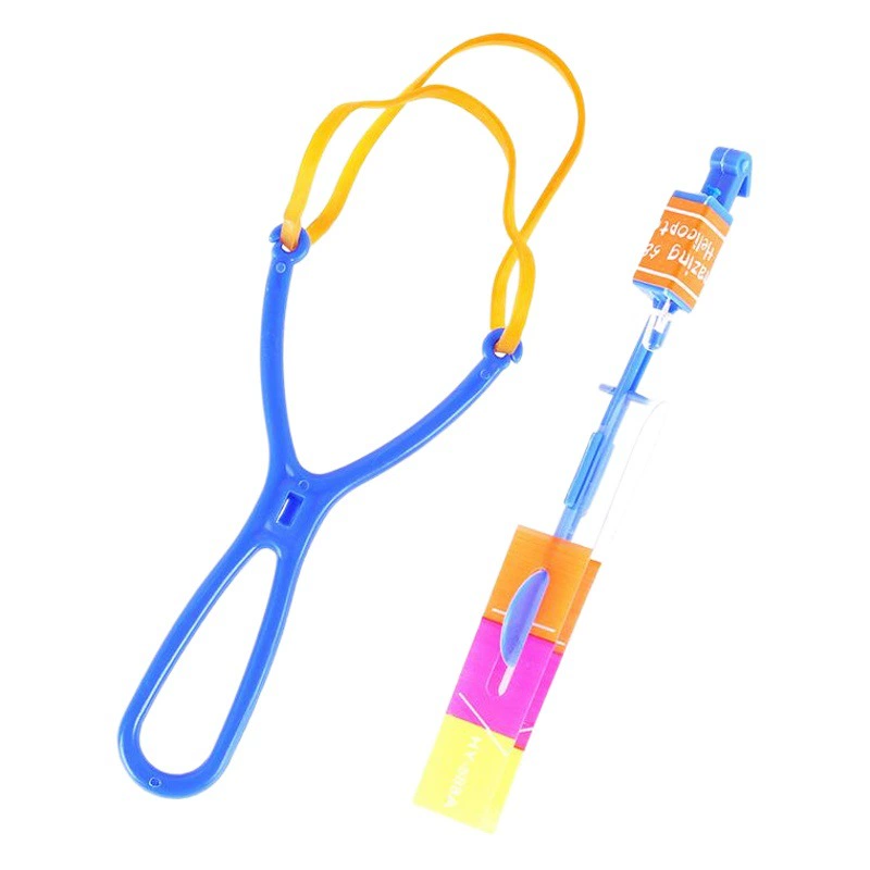 Светящаяся Рогатка Летающая стрела синий свет Летающий меч ночной рынок ларек игрушки продажа маленьких игрушек оптом завод прямых продаж