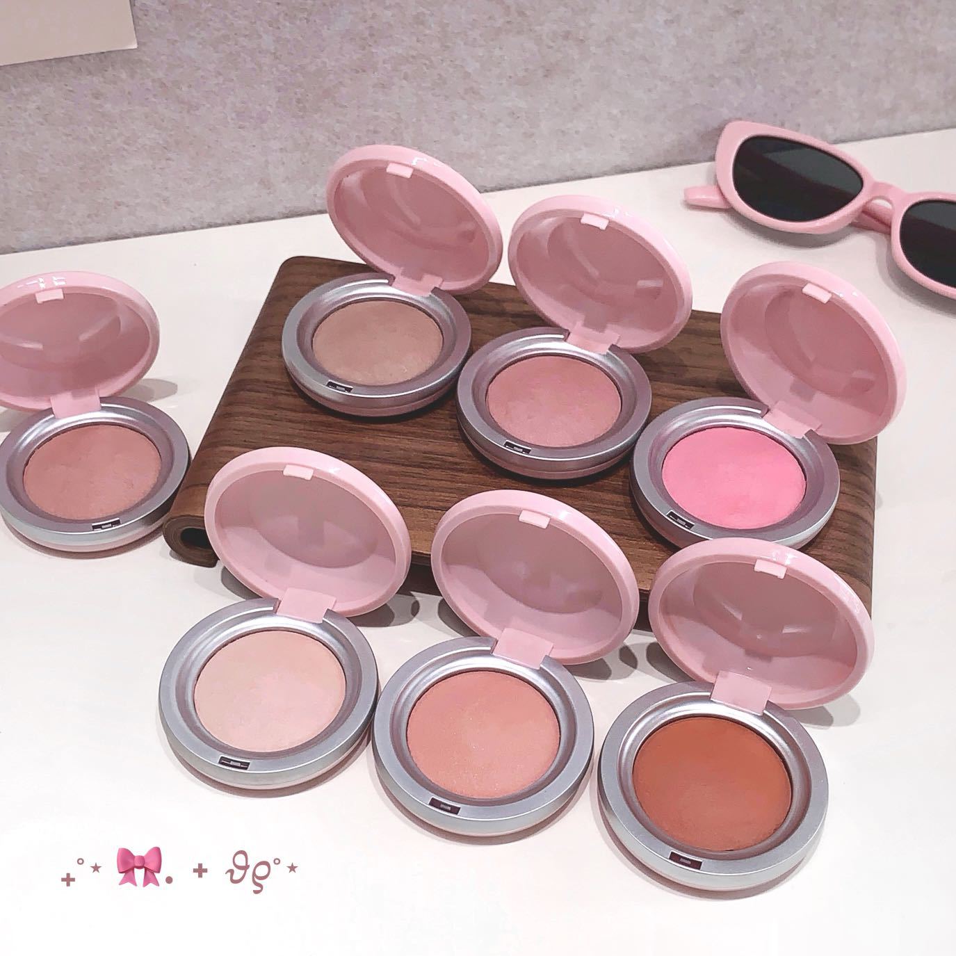 kakashow brillo blush polvo blush monocromático mate silk delicado blush coreano blush blush maquillaje