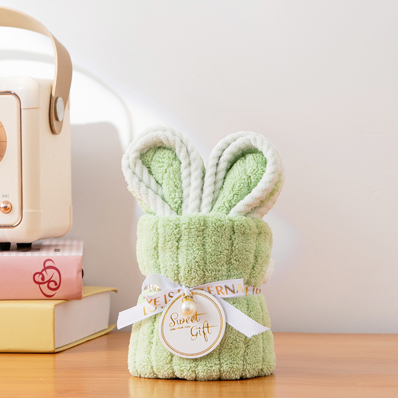 クリエイティブバニーお土産タオル、かわいいクマのタオル、誕生日プレゼント、結婚祝いのお返し、タオルギフト|undefined
