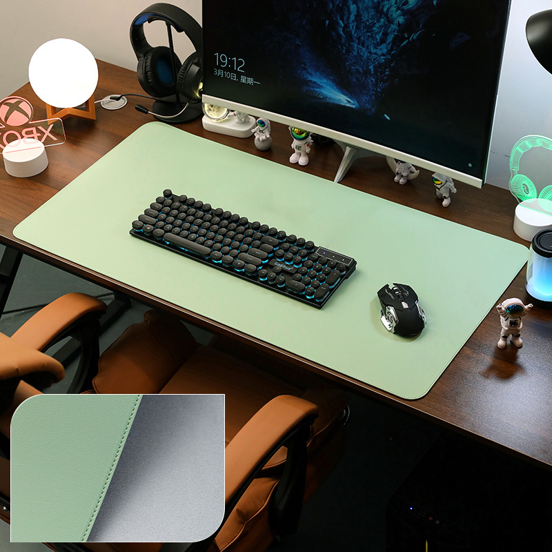 Ventas transfronterizas calientes de corteza almohadilla de ratón super grande impermeable a prueba de agua almohadilla de escritorio de computadora fuente de logotipo de fábrica stock