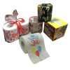 colour pattern advertisement printing toilet paper